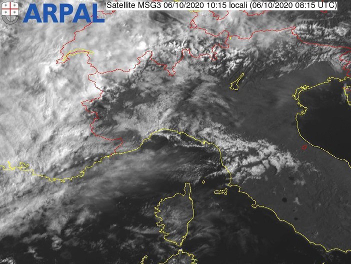 Arpal, diramato l'aggiornamento del bollettino di vigilanza meteorologica Arpal, diramato l'aggiornamento del bollettino di vigilanza meteorologica