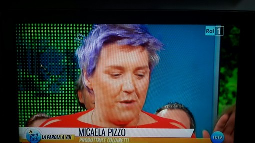 Le aromatiche della piana di Albenga protagoniste su Rai Uno con Micaela Pizzo Le aromatiche della piana di Albenga protagoniste su Rai Uno con Micaela Pizzo