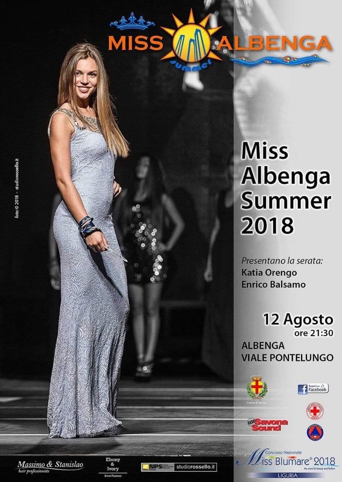 Albenga: tutto pronto per "Miss Albenga Summer" Albenga: tutto pronto per "Miss Albenga Summer"