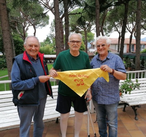 Albenga, i Fieui di caruggi incontrano Sandro Mazzola (FOTO)