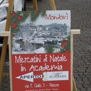 Mondovì: in arrivo all'Albergo dell'Academia Montis Regalis il mercatino di Natale