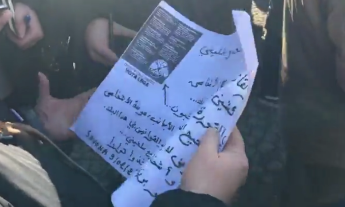 "Vota Salvini" sì, ma scritto in arabo "Vota Salvini" sì, ma scritto in arabo