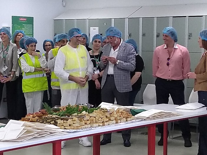 Carcare, dopo l'infortunio di dicembre torna a lavorare in Noberasco Mario Mantovani