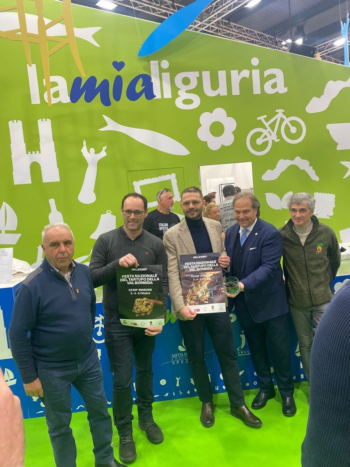 Il comune di Millesimo e l'associazione Tartufai presenti alla BIT di Milano Il comune di Millesimo e l'associazione Tartufai presenti alla BIT di Milano