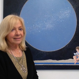 Carcare, inaugurata la mostra di Ingrid Mijich "Un viaggio tra segni e pensieri" (FOTO)