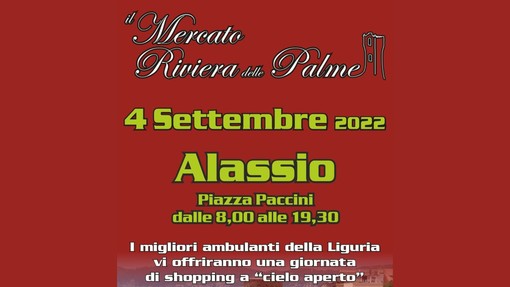 Alassio, il Mercato Riviera delle Palme torna nella città del Muretto