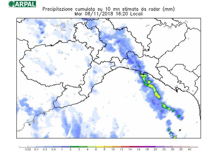 Maltempo: prosegue l'allerta meteo. Particolarmente colpita la zona tra Savona e Genova