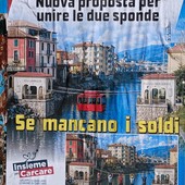 Carcare, manifesti ironici dell’opposizione sulla nuova passerella: "Se mancano i soldi non ci resta che arrangiarsi" Carcare, manifesti ironici dell’opposizione sulla nuova passerella: "Se mancano i soldi non ci resta che arrangiarsi"