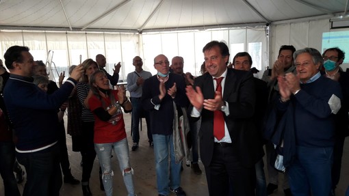 Marco Russo nuovo sindaco di Savona, ampia la distanza di Schirru (FOTO E VIDEO)