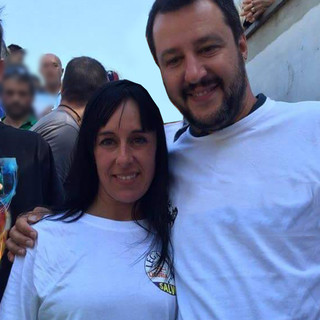 Maria Maione e Matteo Salvini