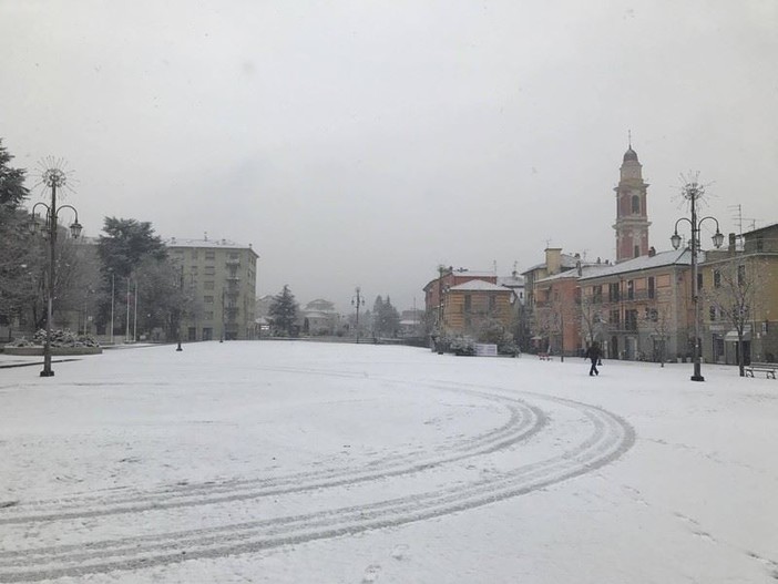 Torna la neve in Val Bormida
