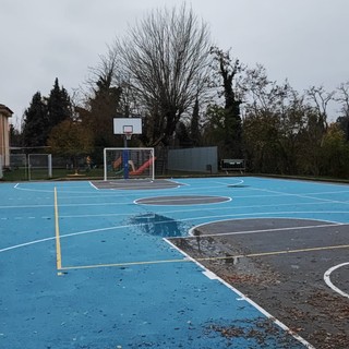 Dego, un nuovo campetto polifunzionale per bambini e ragazzi (FOTO)