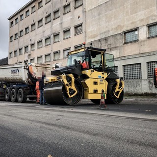 Ferrania, completato nuovo asfalto in un tratto di viale della Libertà (FOTO) Ferrania, completato nuovo asfalto in un tratto di viale della Libertà (FOTO)