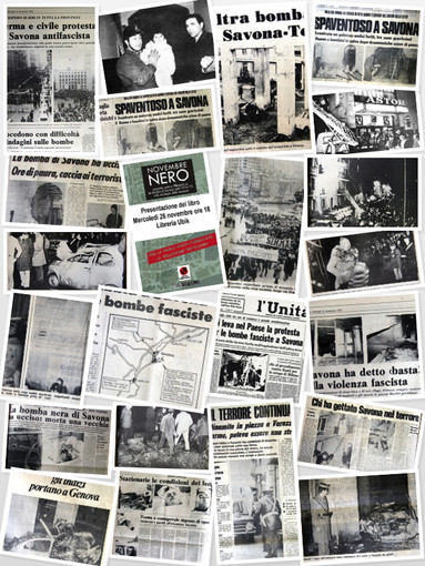 Novembre nero. Appunti, note e riflessioni sulle Bombe di Savona del ’74-’75 e la strategia della tensione a distanza di 40 anni Novembre nero. Appunti, note e riflessioni sulle Bombe di Savona del ’74-’75 e la strategia della tensione a distanza di 40 anni