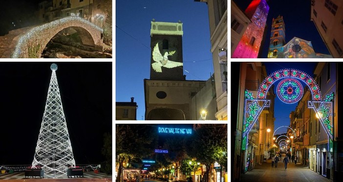 Buon Natale dalla “luminosa” provincia di Savona Buon Natale dalla “luminosa” provincia di Savona