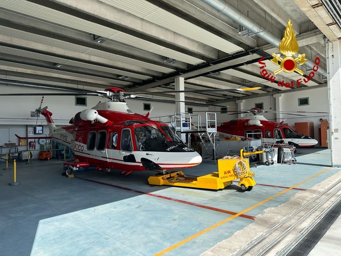 Nuovo Elisoccorso per i Vigili del Fuoco in Liguria Nuovo Elisoccorso per i Vigili del Fuoco in Liguria