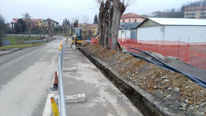 Nuovo tratto di acquedotto a Rocchetta Cairo