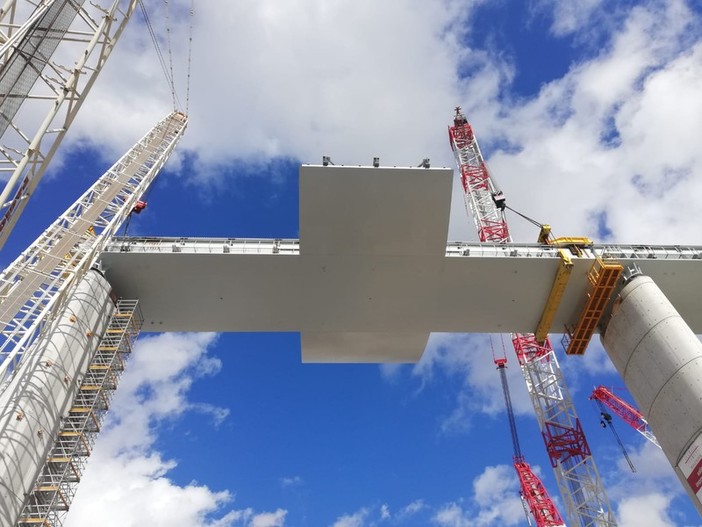 La savonese Assotrasporti plaude all’avanzamento dei lavori per il nuovo ponte di Genova La savonese Assotrasporti plaude all’avanzamento dei lavori per il nuovo ponte di Genova