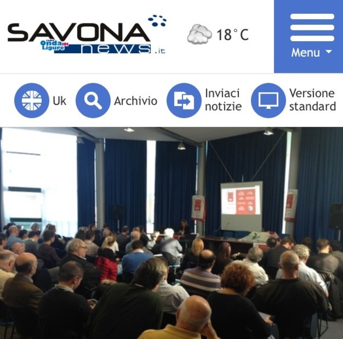 Nuova versione "mobile" per Savona News: ecco il restyling del giornale per smartphone e tablet Nuova versione "mobile" per Savona News: ecco il restyling del giornale per smartphone e tablet