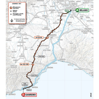 Ciclismo, Milano - Sanremo: ora è ufficiale, la provincia di Savona tagliata fuori dal percorso