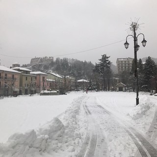 Terminata l'allerta meteo: due giorni di neve e ghiaccio in Val Bormida