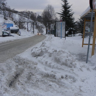 foto di un cittadino su condizione strade Cadibona