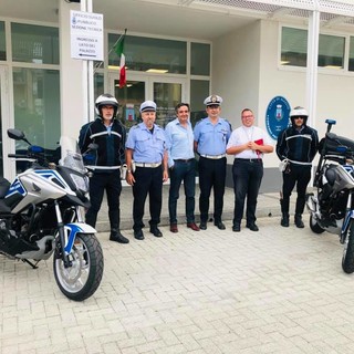 Foto tratte dalla pagina Facebook "Polizia Municipale di Alassio"
