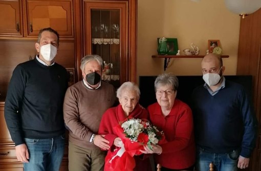 Carcare piange nonna Rita Pizzorno, mancata all'età di 107 anni
