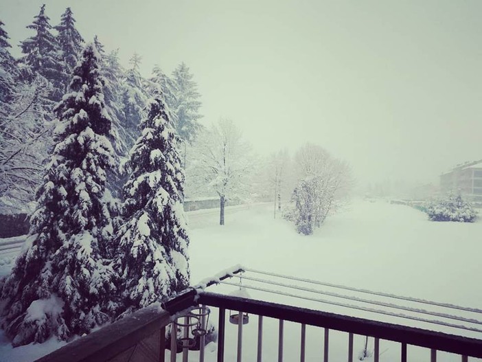 Maltempo: temporali nevosi in arrivo su Val Bormida e Sassellese, pioggia forte in Riviera (VIDEO e FOTO)