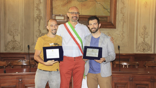 Ad Andrea Principato e Riccardo Negro il premio "Una Vita per Finale": "Avete trasformato l'outdoor da passione a economia"