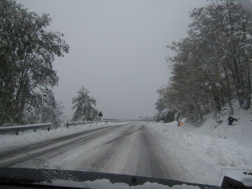 Incidente sulla Sp 9: spazzaneve colpisce auto e finisce fuori strada Incidente sulla Sp 9: spazzaneve colpisce auto e finisce fuori strada