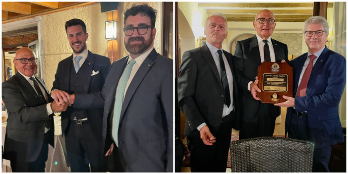 Albenga, nuova guida per il Lions Club: alla presidenza eletto Giancarlo Mancuso