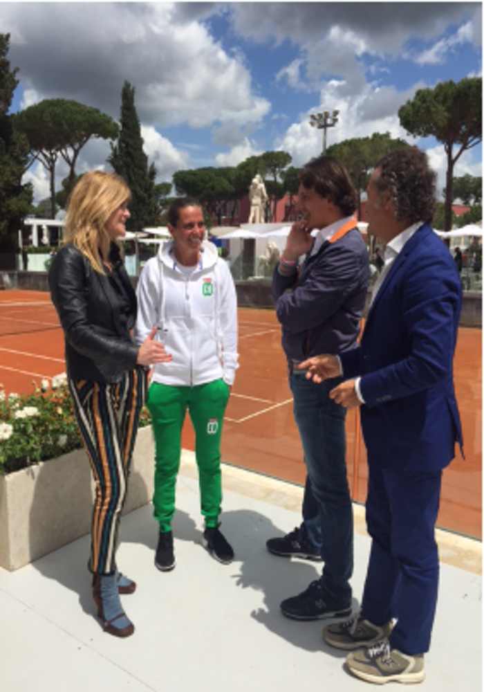 NOBERASCO GO porta l'energia della frutta secca agli Internazionali di Tennis di Roma NOBERASCO GO porta l'energia della frutta secca agli Internazionali di Tennis di Roma