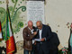 Foto della cerimonia dello scorso anno con Balduino Astengo e Giuseppe Milazzo