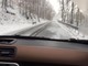 Il maltempo porta la prima neve sul colle del Melogno