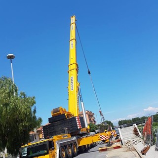 Vado Ligure: al via l'installazione della nuova passerella