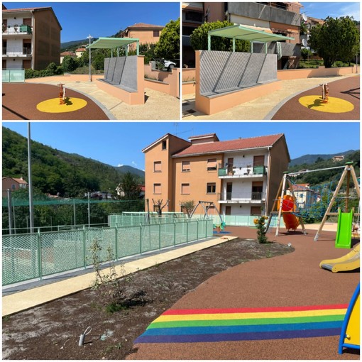Vado, aperto al pubblico il nuovo parco della frazione di Sant'Ermete (FOTO) Vado, aperto al pubblico il nuovo parco della frazione di Sant'Ermete (FOTO)