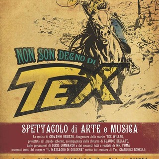 Finale Ligure: "Non son degno di Tex"