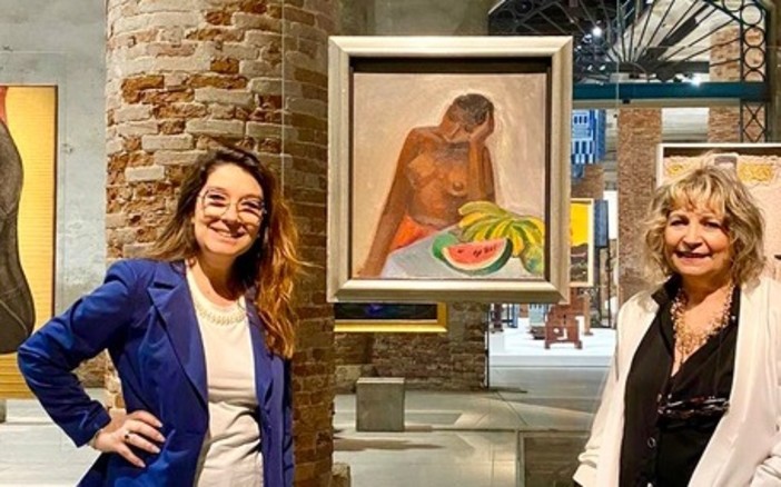 L'anteprima della Biennale di Venezia si colora di savonesità: esposte le opere di Nenne Sanguineti Poggi L'anteprima della Biennale di Venezia si colora di savonesità: esposte le opere di Nenne Sanguineti Poggi