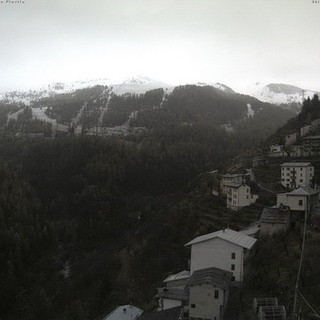 Neve a Monesi, in provincia di Imperia
