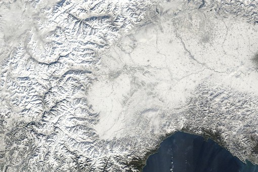 Savona, diramata dalla Prefettura la segnalazione di allerta neve per il fine settimana