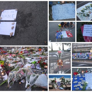 Anche i savonesi possono commemorare le vittime di Nizza con un minuto di silenzio per risvegliare le coscienze. Le foto di una domenica 'non qualunque' sulla Promenade des Anglais