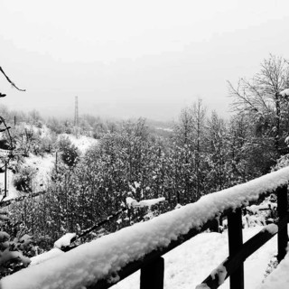 Colpo di coda dell'inverno, torna la neve in Val Bormida: emanata l'allerta gialla