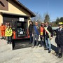 Provincia: inaugurata a Sassello la nuova mini pala gommata (FOTO)