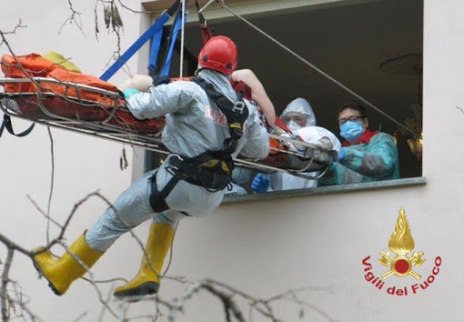Emergenza Coronavirus: i vigili del fuoco a supporto dei comuni italiani Emergenza Coronavirus: i vigili del fuoco a supporto dei comuni italiani