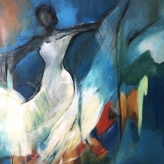 Alassio, l'artista danese Birgitte Scheel Persson espone per la prima volta in Italia alla Galleria Artender