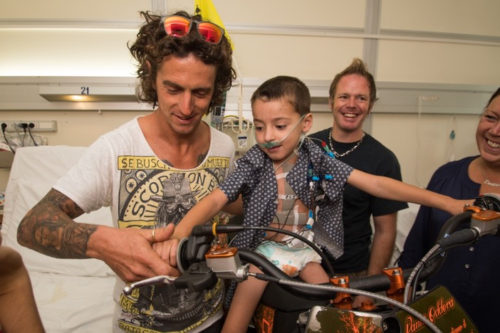 Mototerapia in corsia con Vanni Oddera (FOTO)