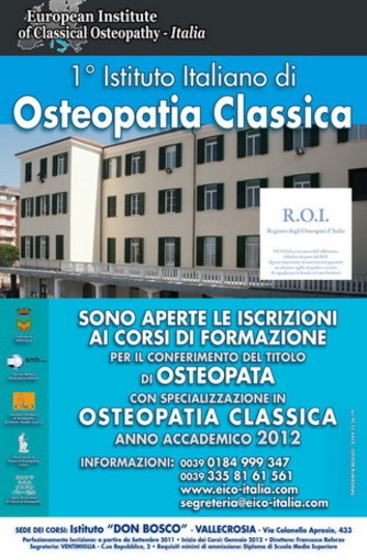 Locandina dei corsi