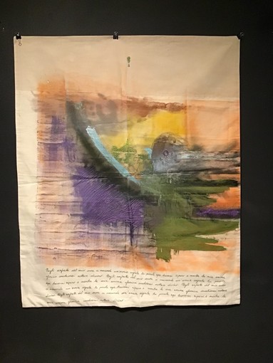 Un arazzo realizzato da Pietrina Atzori e Rosaria Straffalaci Un arazzo realizzato da Pietrina Atzori e Rosaria Straffalaci