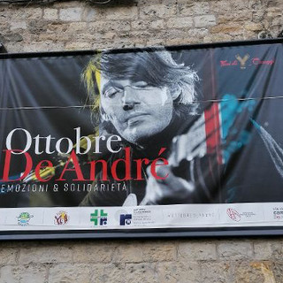 Albenga, torna "Ottobre De André": quattro appuntamenti per il popolo di Faber, al via le prenotazioni